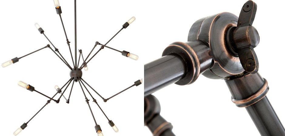 Люстра Eichholtz Ceiling Lamp Spider 12 - Loft-Concept в Казани