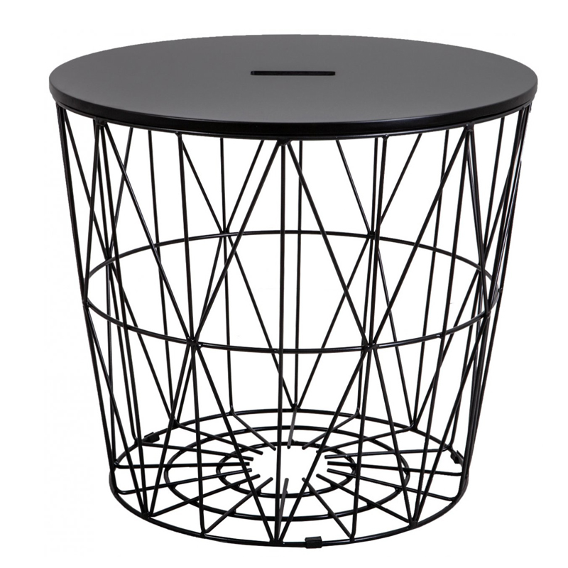 Приставной стол Cambria Side Table black Черный в Казани | Loft Concept 