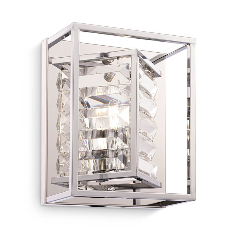 Бра Algernon Light Sconce chrome Хром в Казани | Loft Concept 