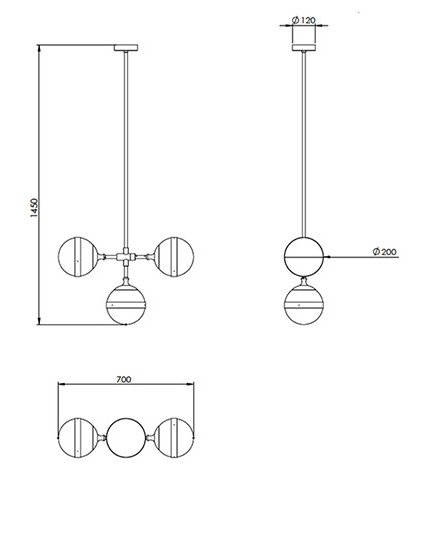 Люстра Peggy Futura lamp III Hangar Design в Казани