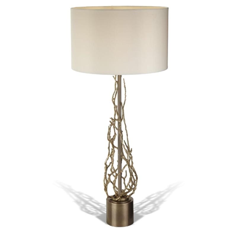 Настольная лампа Frances Table Lamp Латунь в Казани | Loft Concept 