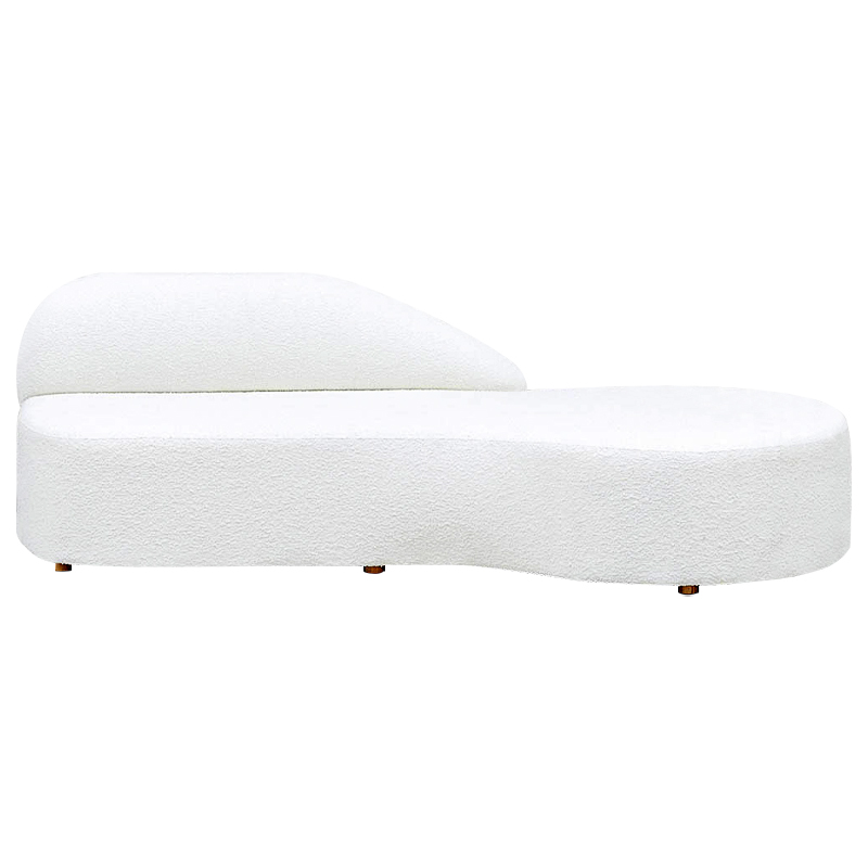 Диван Elsie White Boucle Sofa Белый в Казани | Loft Concept 