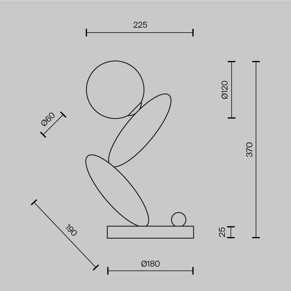 Настольный светильник Resonance 3000К 6Вт в Казани