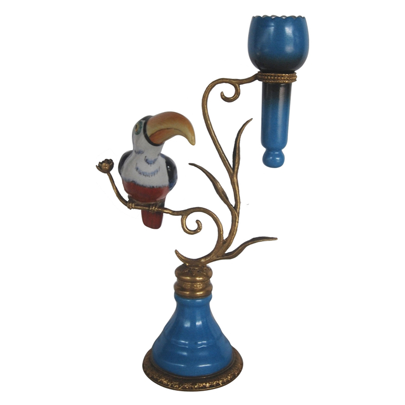 Подсвечник Toucan on Stem Candlestick Мульти в Казани | Loft Concept 