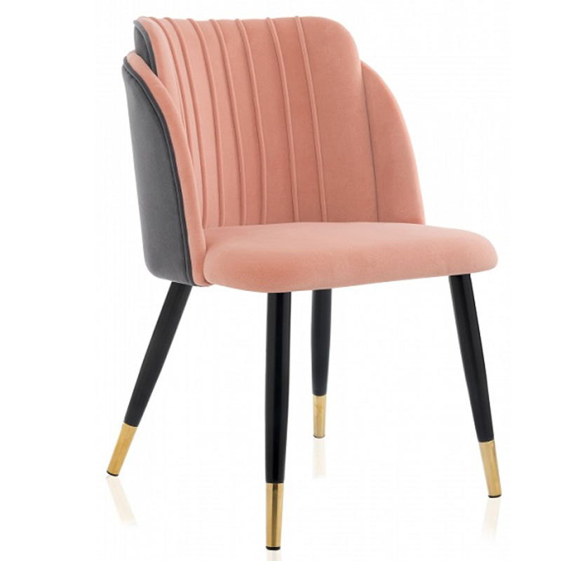 Стул Alester Chair pink Розовый (Rose) Серый (Gray) в Казани | Loft Concept 