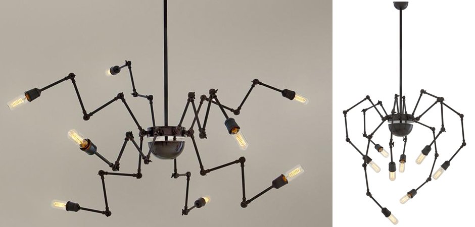 Люстра Eichholtz Ceiling Lamp Spider - Loft-Concept в Казани
