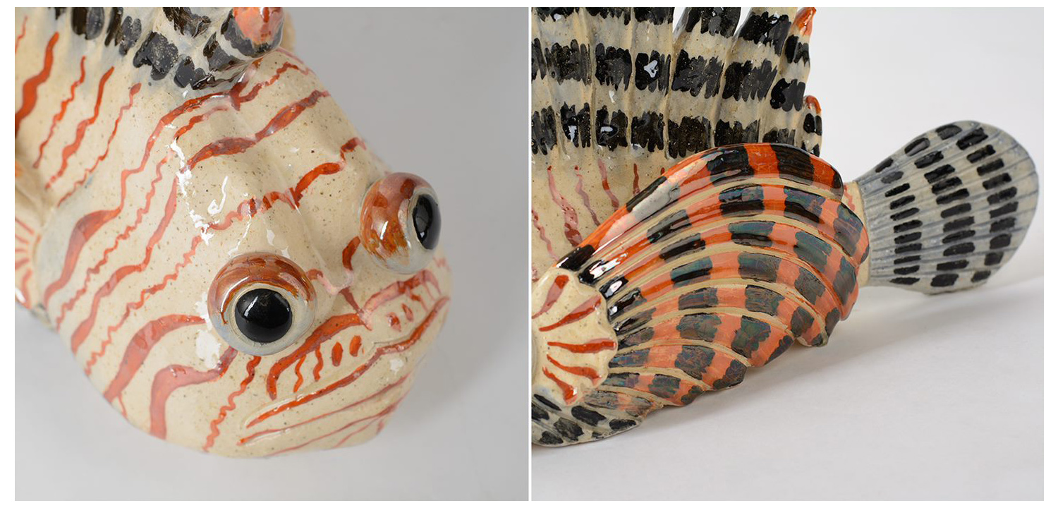 Морская рыба I ручная работа - фото