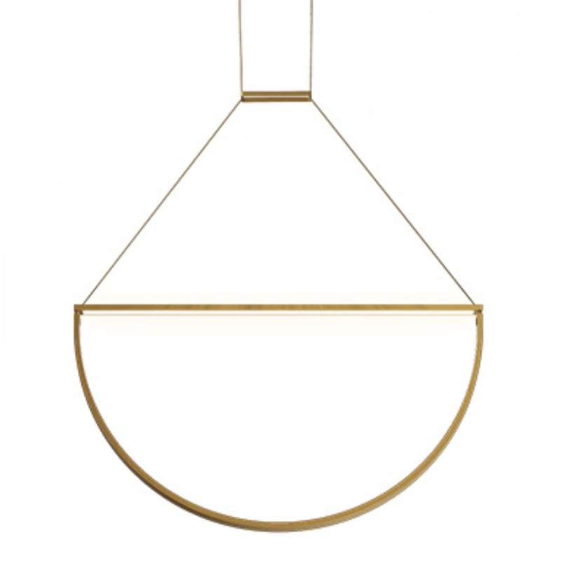 Подвесной светильник Solana Hanging lamp Золотой в Казани | Loft Concept 