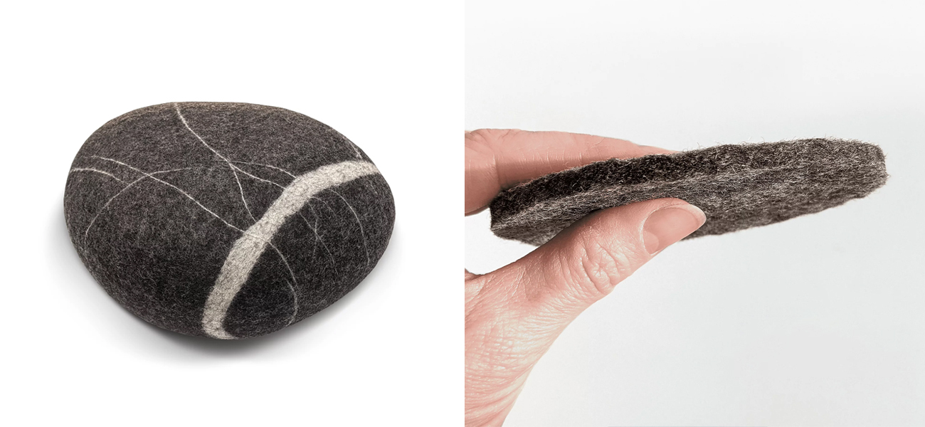 Пуф - Камень PEACE - фото №2