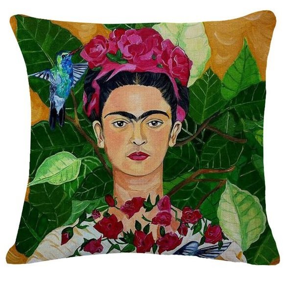 Декоративная подушка Frida Kahlo 4  в Казани | Loft Concept 