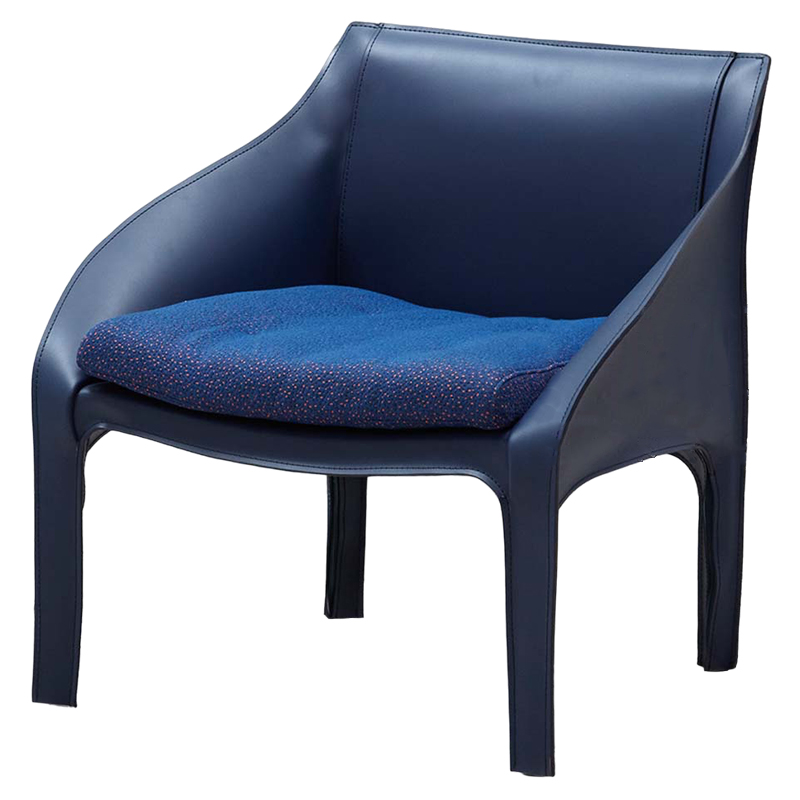 Дизайнерское Кресло Aileen Armchair Blue Синий в Казани | Loft Concept 