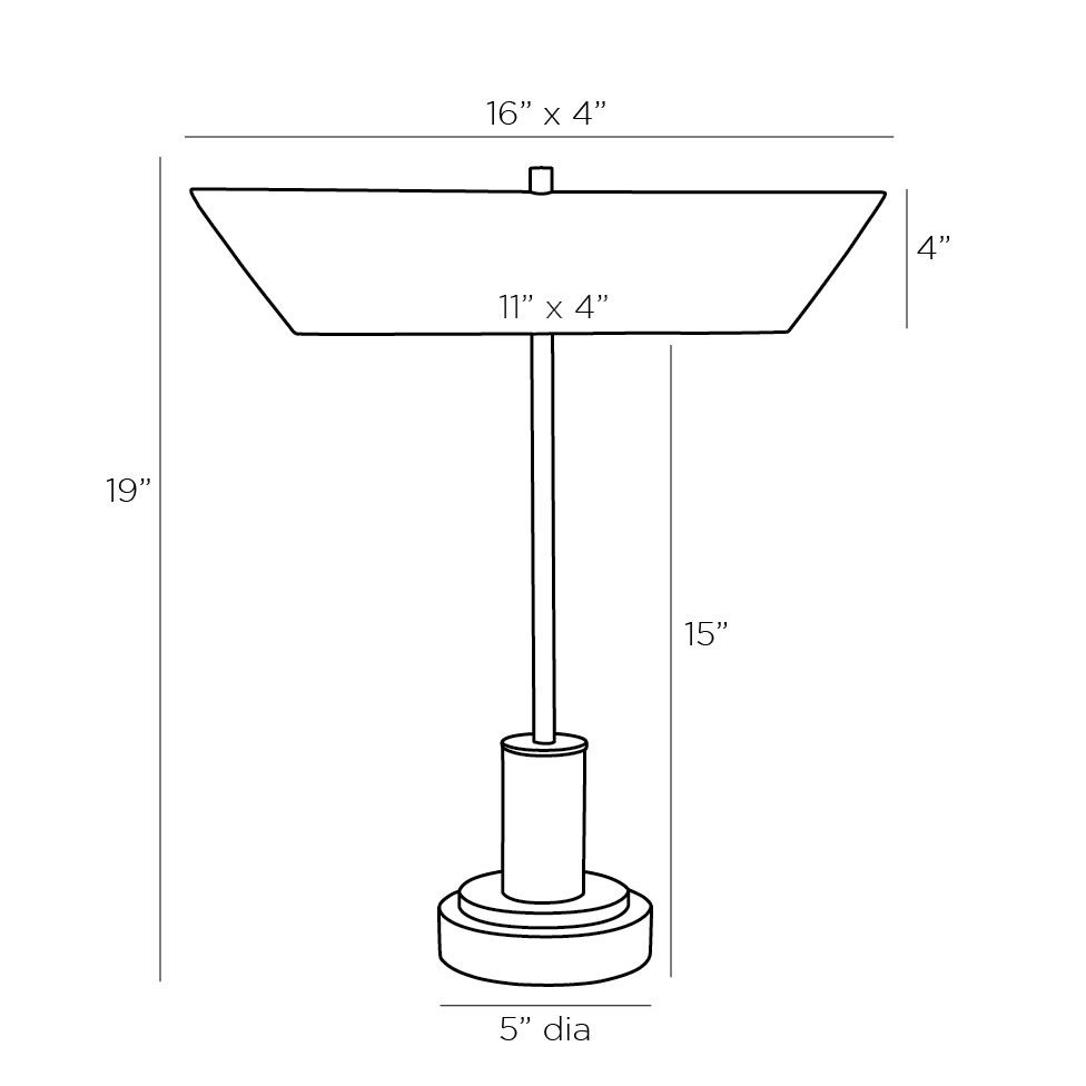 Дизайнерская настольная лампа LANSING LAMP в Казани