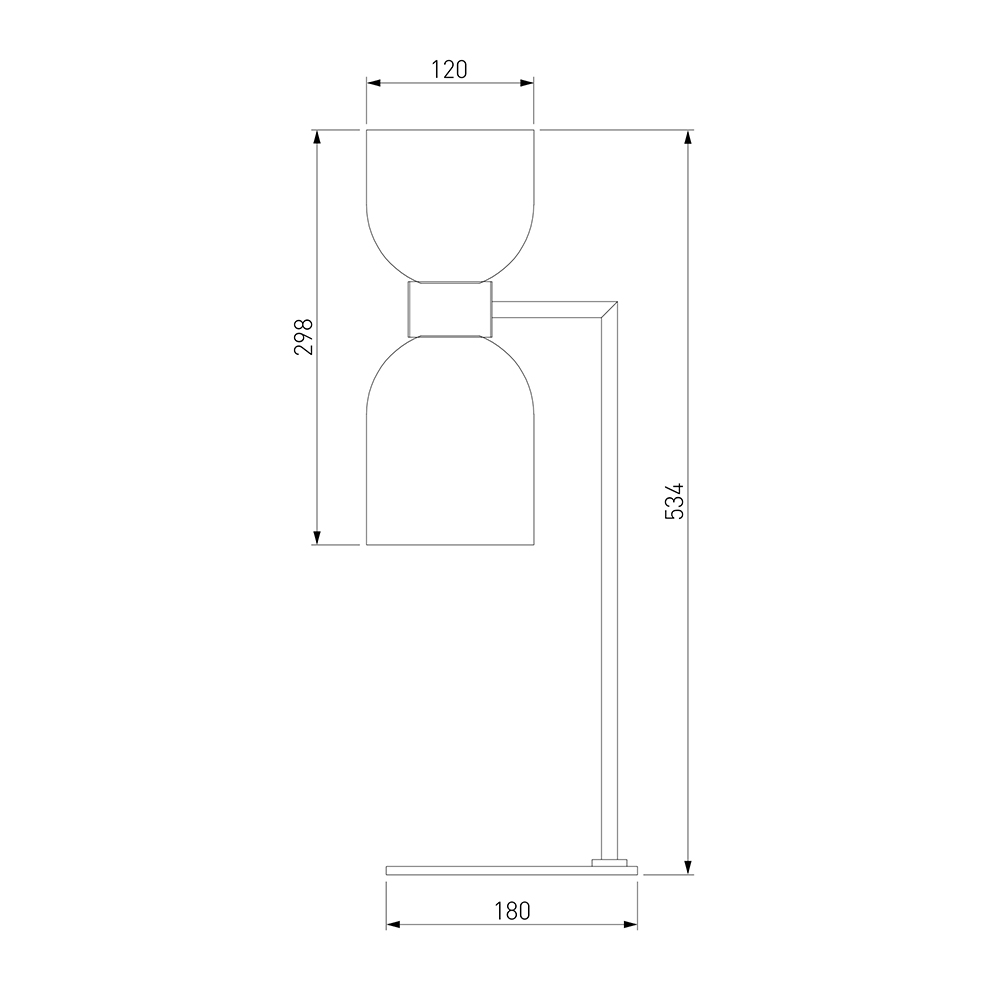 Настольная лампа Light maker studio white and smok в Казани