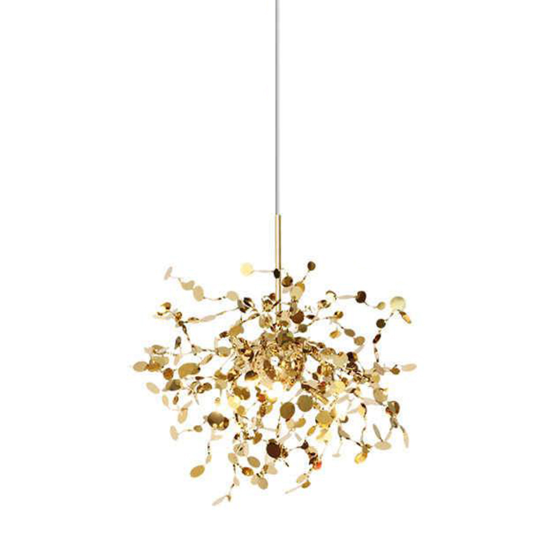 Люстра Terzani Argent Suspension Gold Pendant lamp 50 Золотой в Казани | Loft Concept 