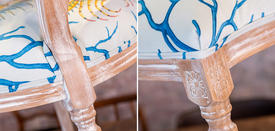 Мягкий стул Seabed Print 10 - фото №2