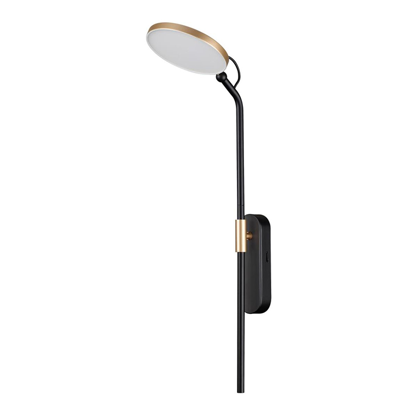 Бра Maxine Light Wall lamp Lantern Black Gold Черный Белый Золотой в Казани | Loft Concept 