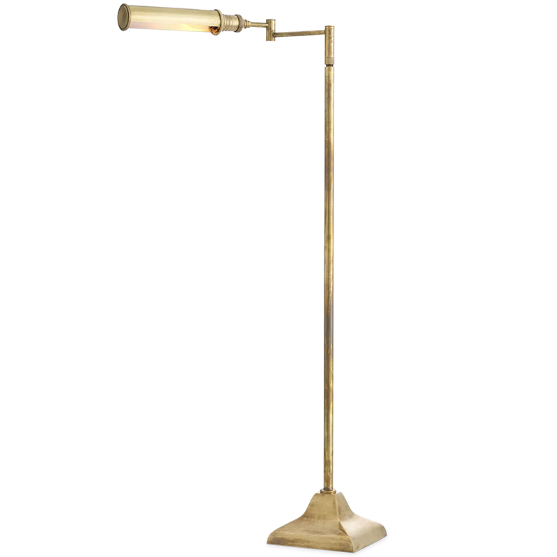 Торшер Eichholtz Floor Lamp Kingston Brass Латунь в Казани | Loft Concept 