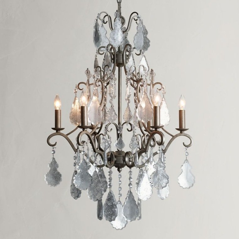 Люстра Garsia Chandelier Серый в Казани | Loft Concept 