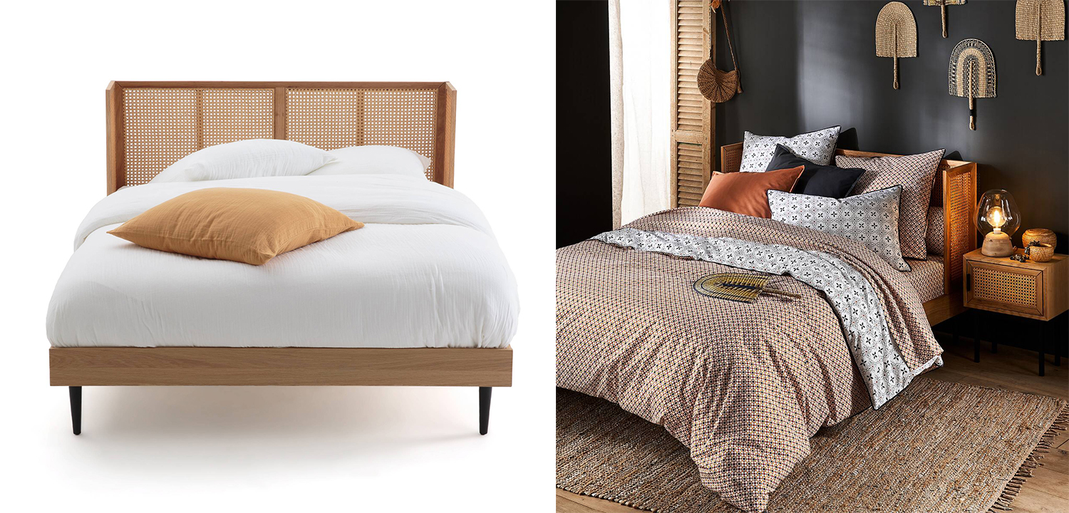 Кровать Nora Wicker Bed - фото