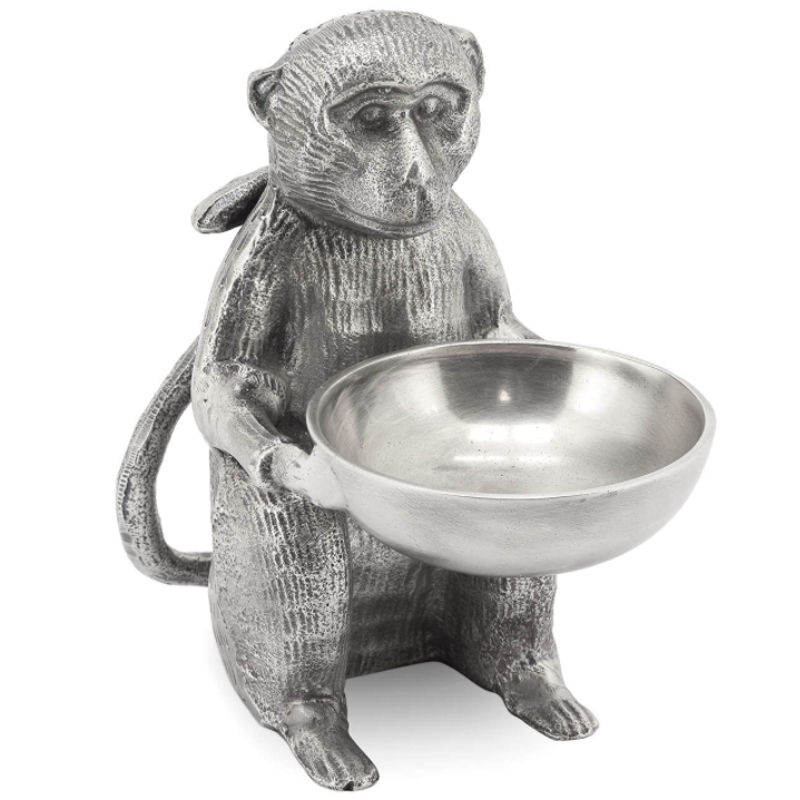 Подсвечник CANDLEHOLDER MONKEY ALLU Silver Серебряный в Казани | Loft Concept 