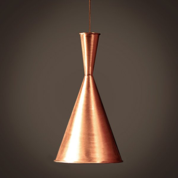 Подвесной светильник Copper Pendant Lamp Beat Light Tall   Алюминий Латунь Медь в Казани | Loft Concept 