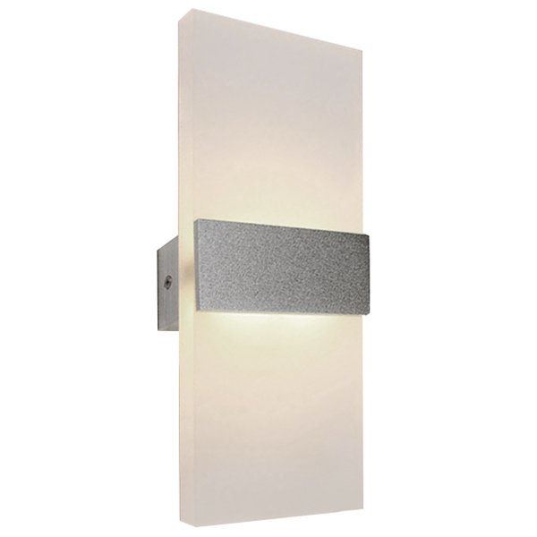 Бра Road Wall Light Silver Серебряный Прозрачный белый в Казани | Loft Concept 