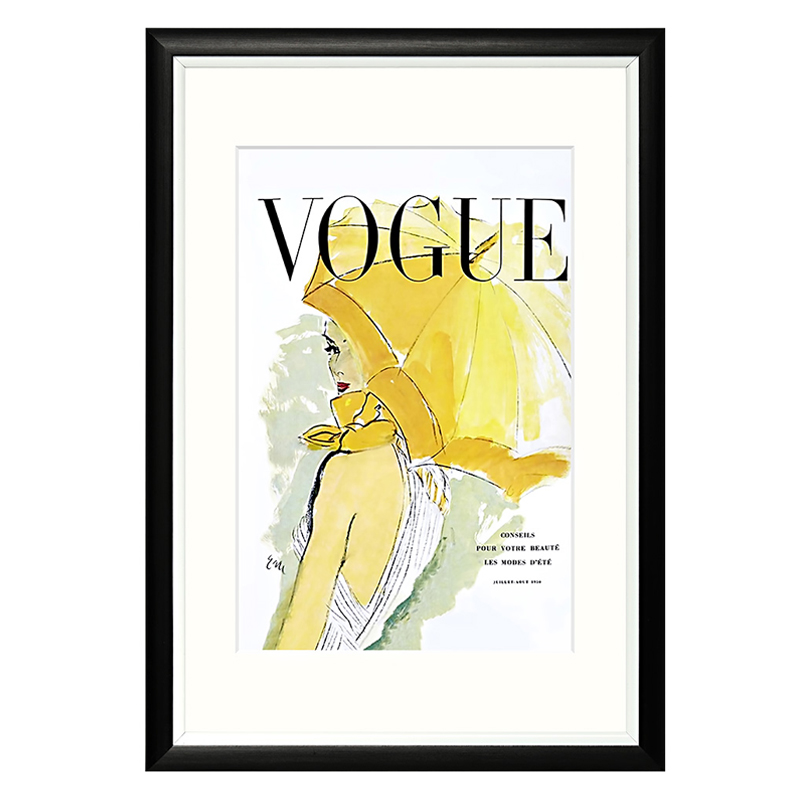 Постер Vogue July-August 1950 Мульти в Казани | Loft Concept 