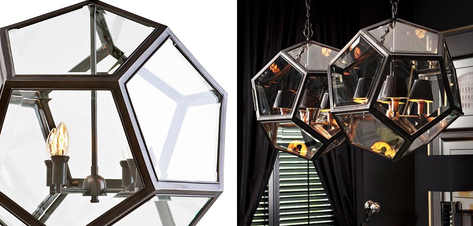 Люстра Eichholtz Lantern Yorkshire Bronze L - Loft-Concept в Казани