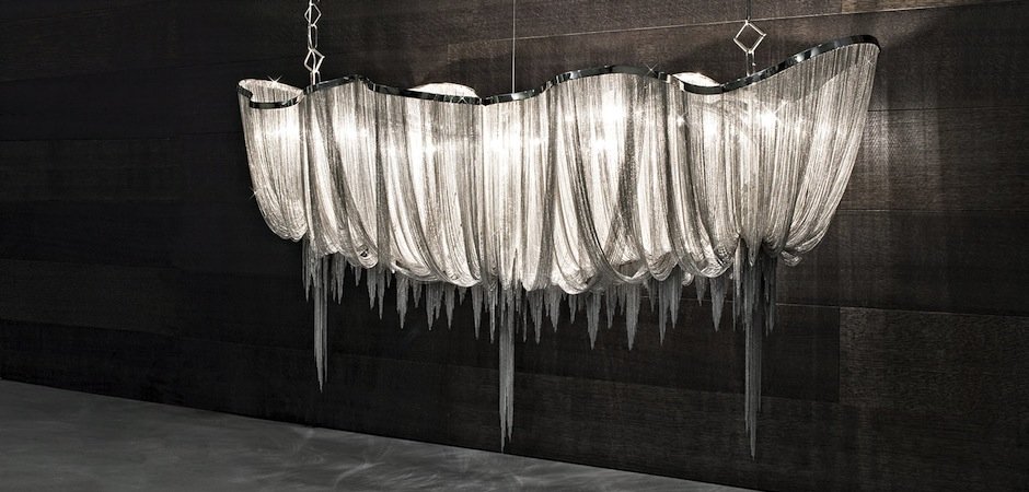 Люстра Atlantis Aluminium Chain Chandelier Люстра Atlantis Aluminium Chain Chandelier - Loft-Concept в Казани