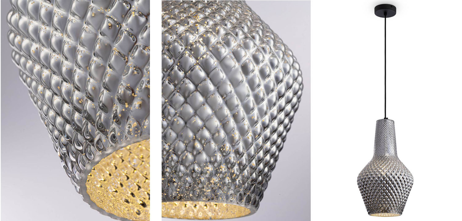 Подвесной светильник Donald smoky 25 - фото