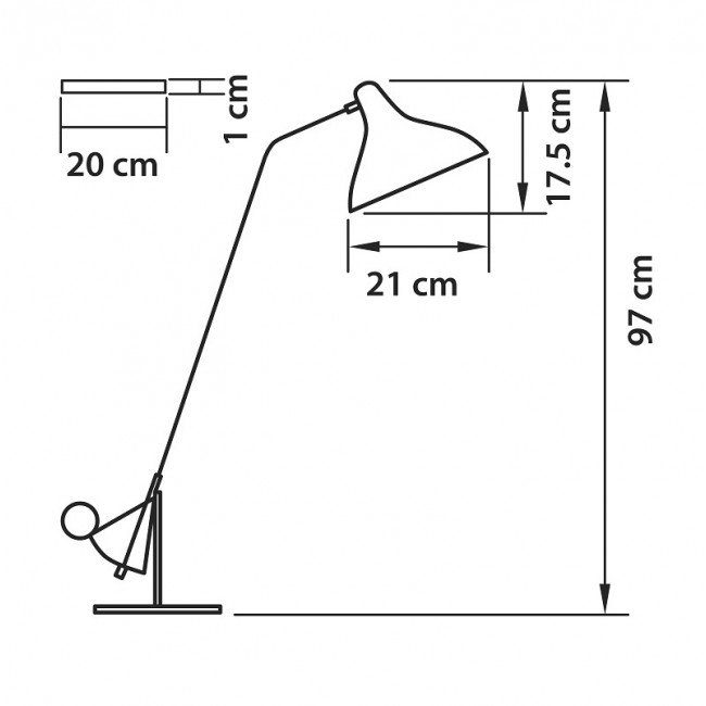 Настольная лампа Lampara Table Lamp в Казани