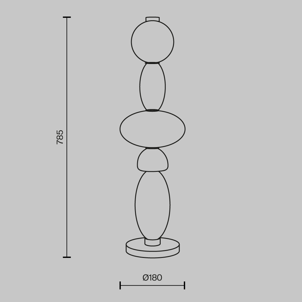Настольный светильник Adore 3000К 23Вт в Казани