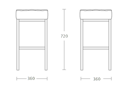 Барный стул  Florence Knoll Bar Stool в Казани