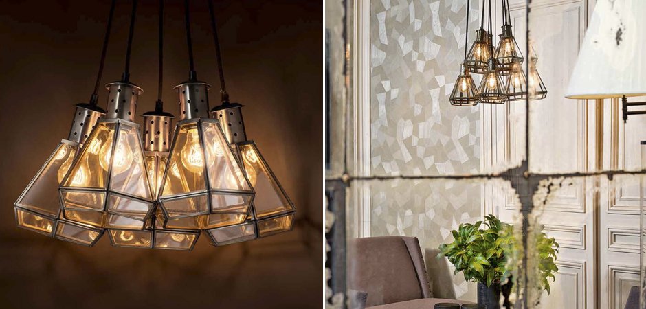 Подвесной светильник Eichholtz Hanging Lamp Polygon - Loft-Concept в Казани