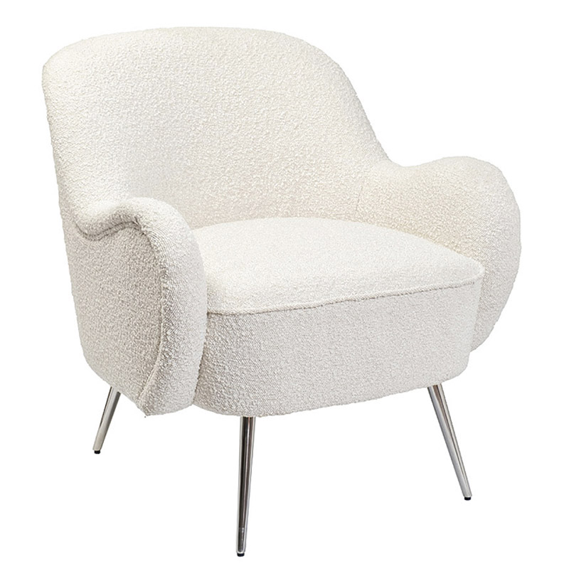 Кресло Boucle Choli Armchair Кремовый в Казани | Loft Concept 