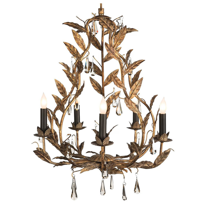 Люстра Onorada Chandelier antique gold Золотой в Казани | Loft Concept 