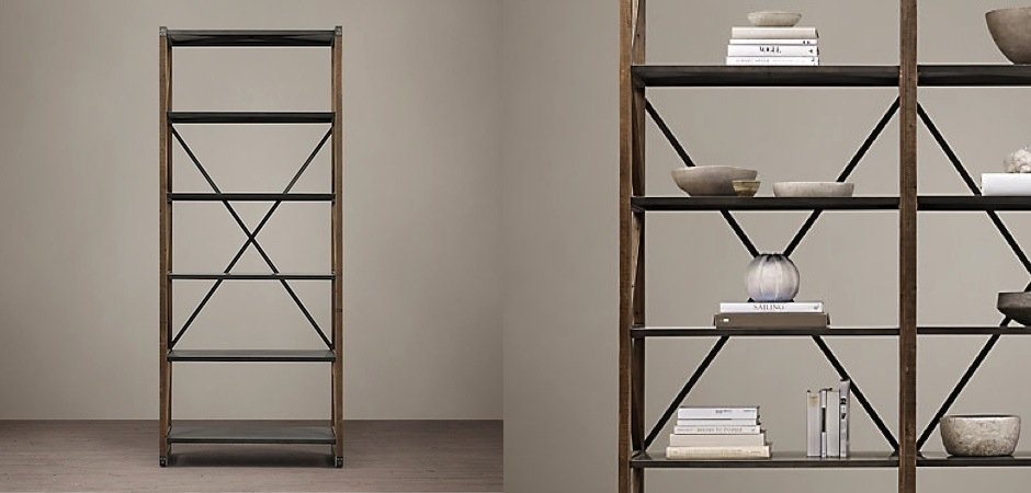 Стеллаж Visteria Double Стеллаж Visteria Double - Loft-Concept в Казани