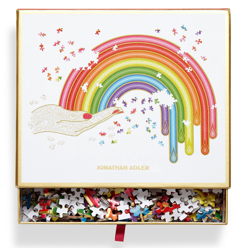 Пазлы RAINBOW HAND SHAPED PUZZLE Jonathan Adler Мульти в Казани | Loft Concept 