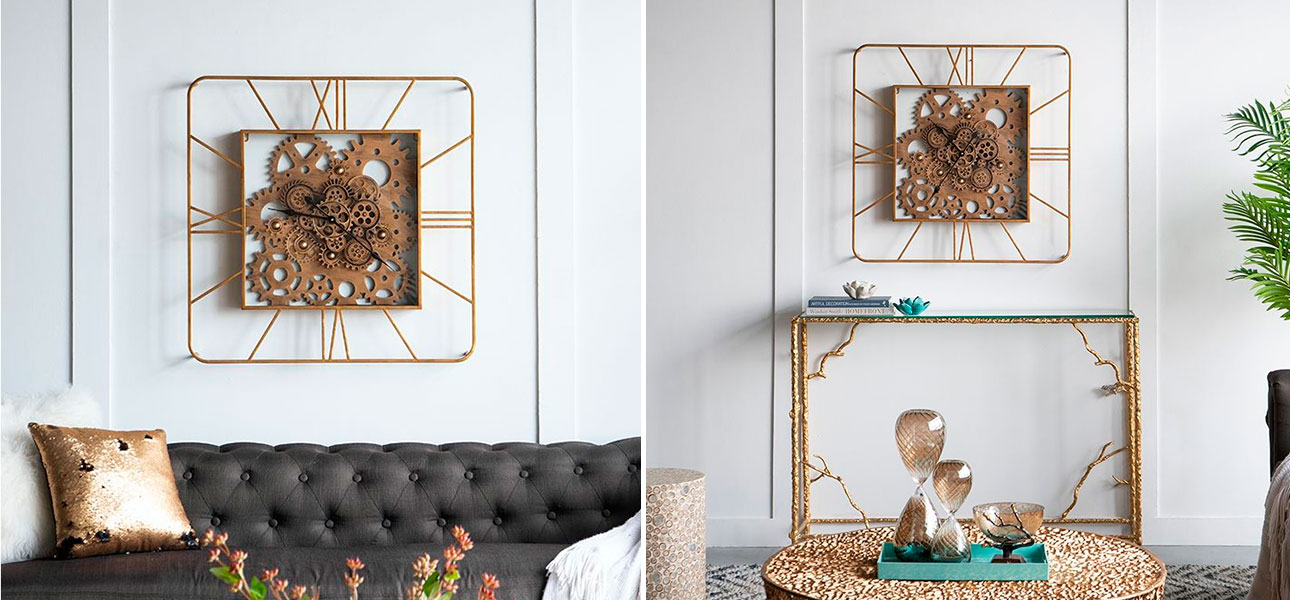 Часы квадратные на стену Colin  - фото