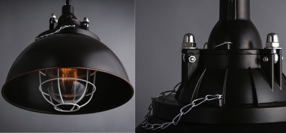 Светильник Loft Industrial Metal Cage Вreamboat Светильник Loft Industrial Metal Cage Вreamboat - Loft-Concept в Казани
