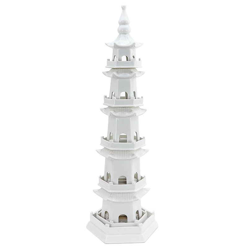 Статуэтка Ceramic Pagoda white Белый в Казани | Loft Concept 