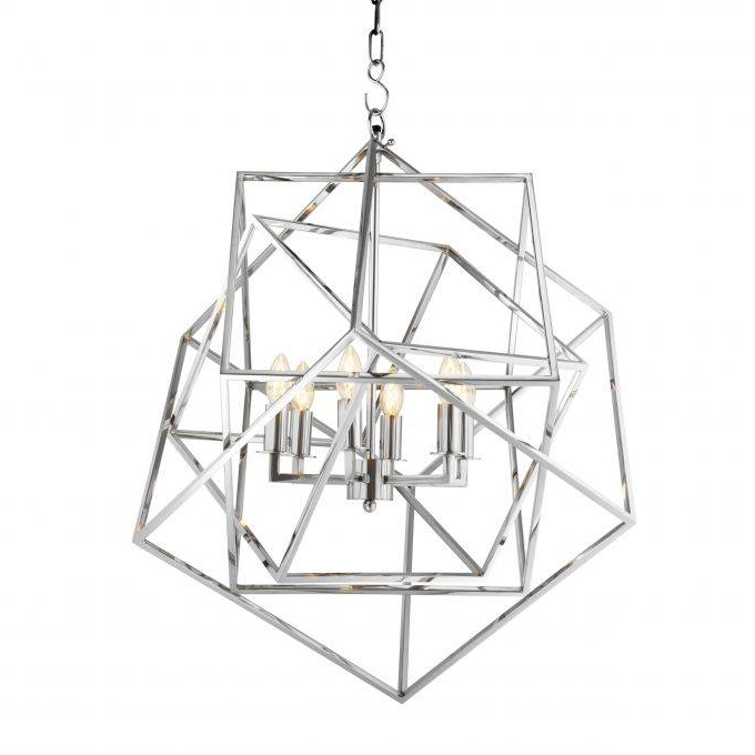 Eichholtz Lantern Matrix Nickel Никель в Казани | Loft Concept 