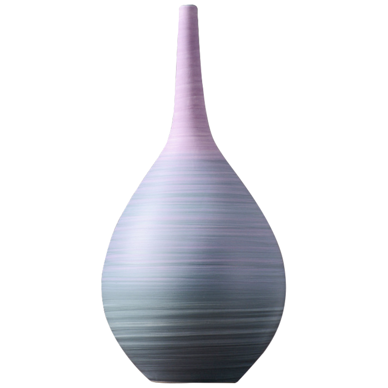 Ваза Gradient Vase 35 Сиреневый Голубой Мульти в Казани | Loft Concept 