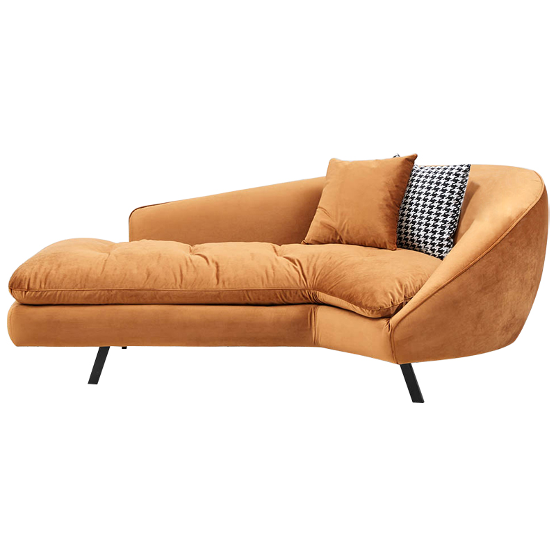 Диван Evangeline Caramel Sofa Карамель Черно-белый в Казани | Loft Concept 