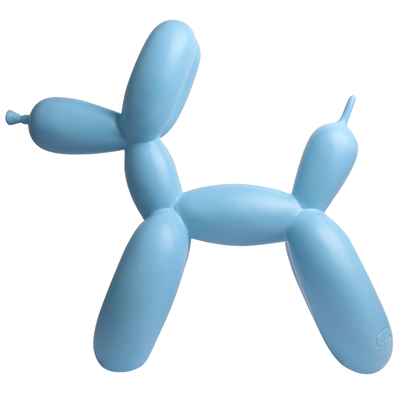 Статуэтка Jeff Koons Balloon Dog Matte Blue Голубой в Казани | Loft Concept 