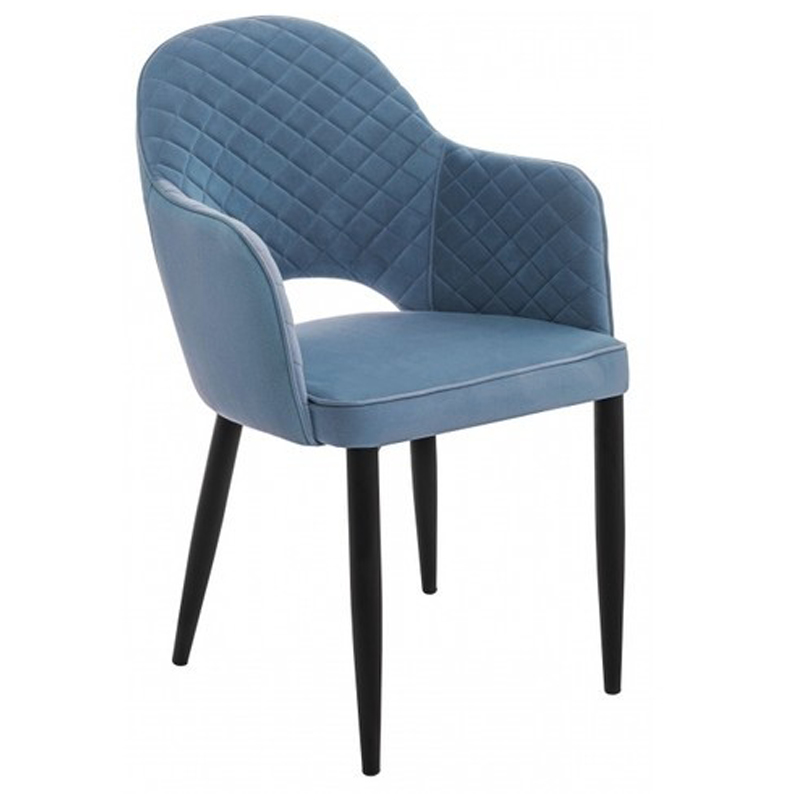 Стул Sharron Chair blue Синий Черный в Казани | Loft Concept 