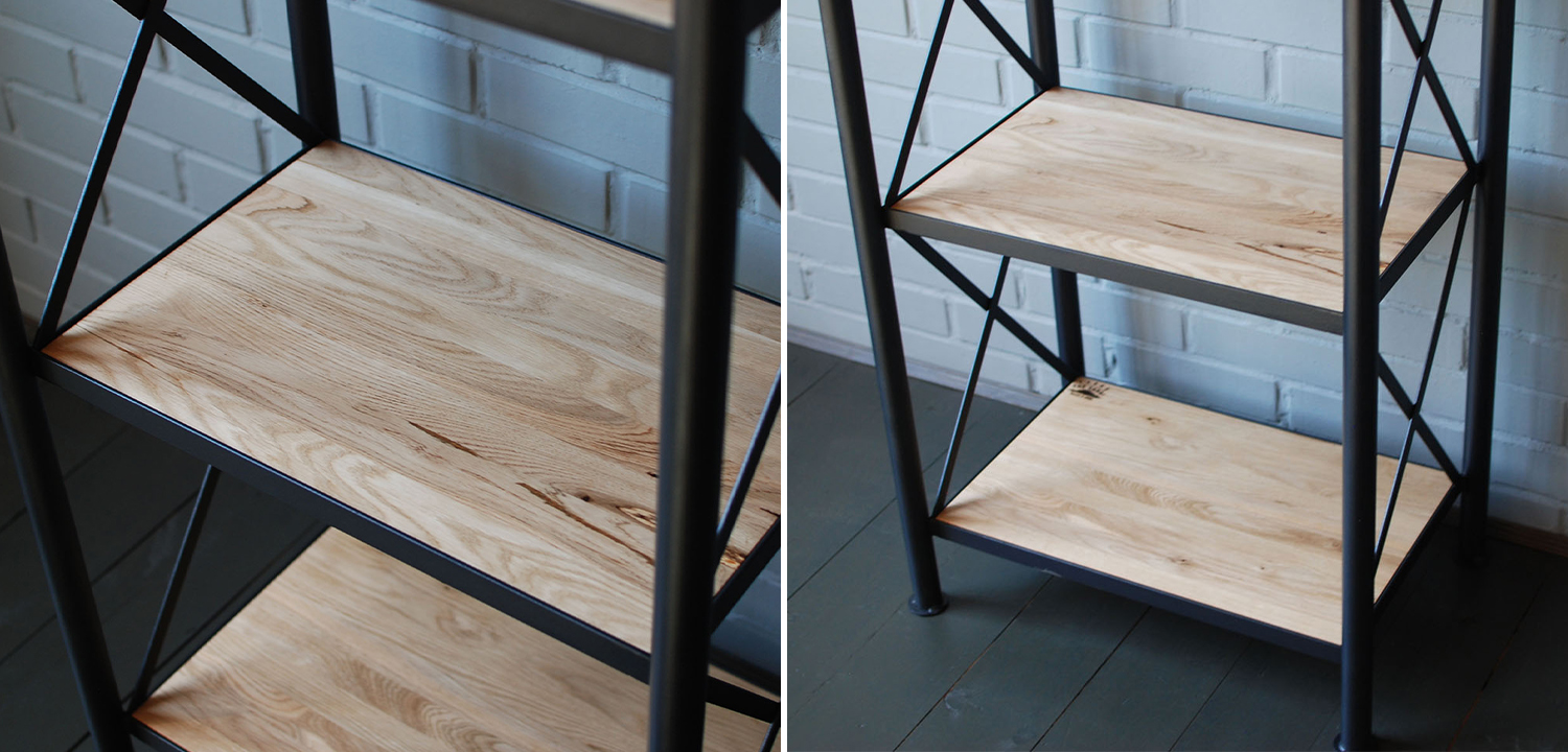 Стеллаж Pheobe Industrial Metal Rust Rack - фото №1