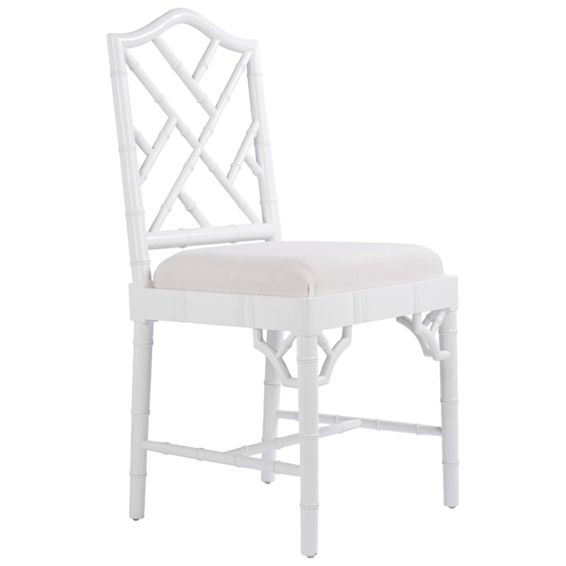 White Chippendale Chair Белый в Казани | Loft Concept 