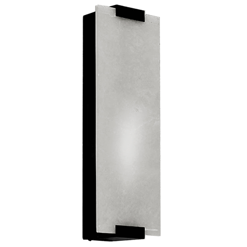 Бра Marble Rectangle Wall Lamp Black Черный в Казани | Loft Concept 