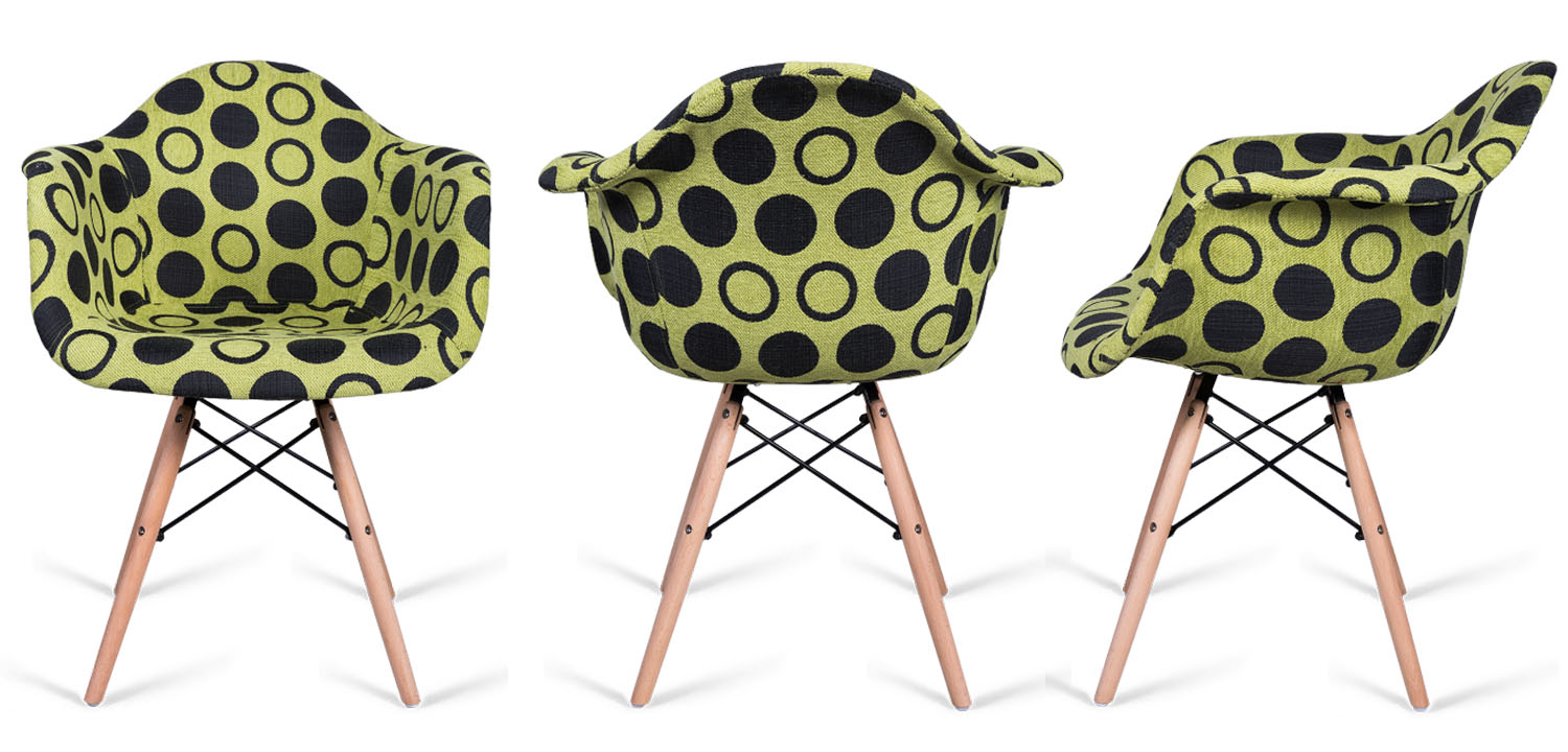 Стул DAW green - фото